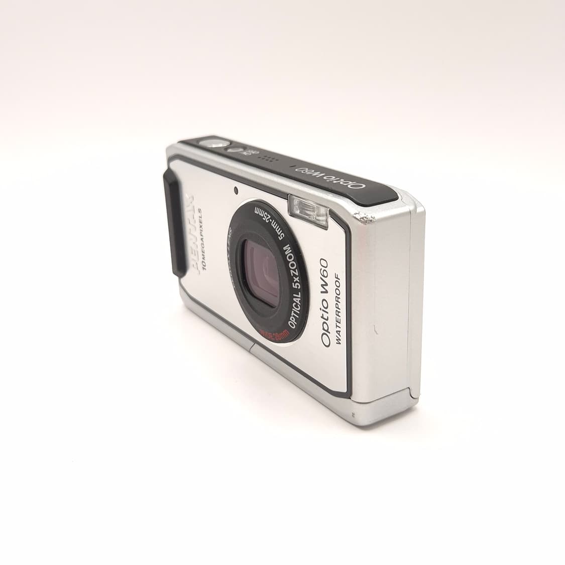 한글지원✨️ 풀박 미품급🤍 펜탁스 옵티오 W60 실버 🤍 상품이미지5