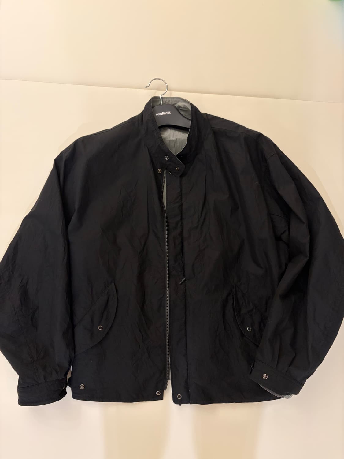 루트파인더 파일럿 자켓 블랙/그레이 L 상품이미지1