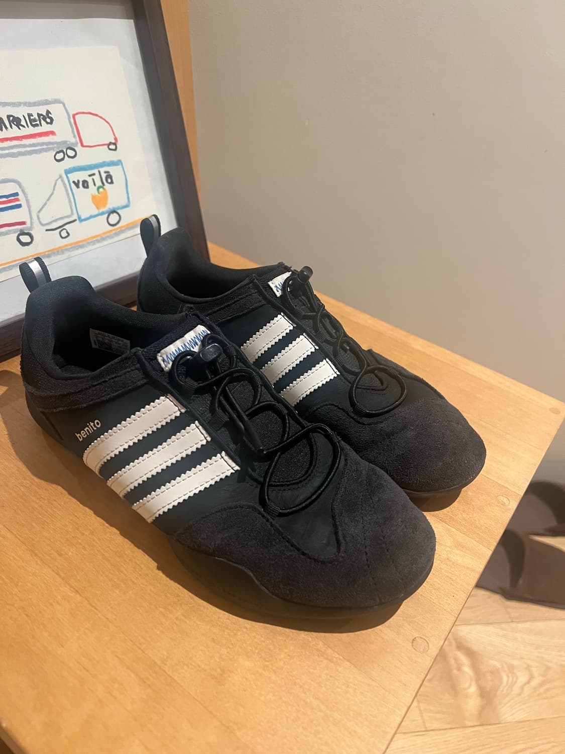 Adidas badbunny 아디다스 배드버니 발레리나코어 블랙 상품이미지1