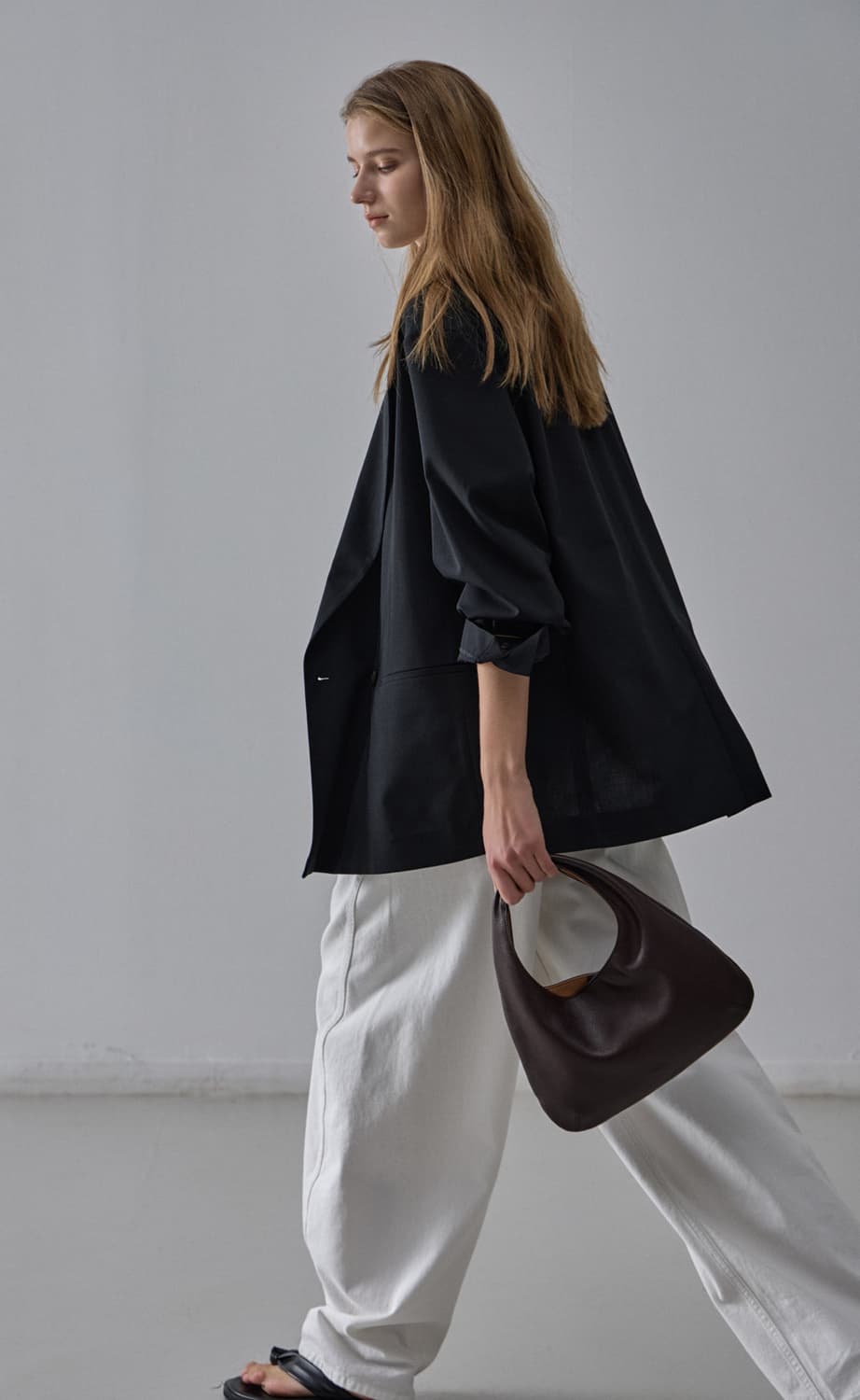 파사드패턴 이스트 토트백 chocolate 상품이미지3