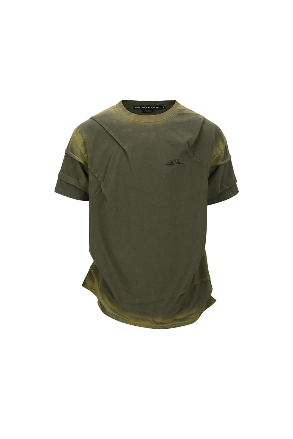 MARDRO GRADIENT T-SHIRTS / Khaki 상품이미지1
