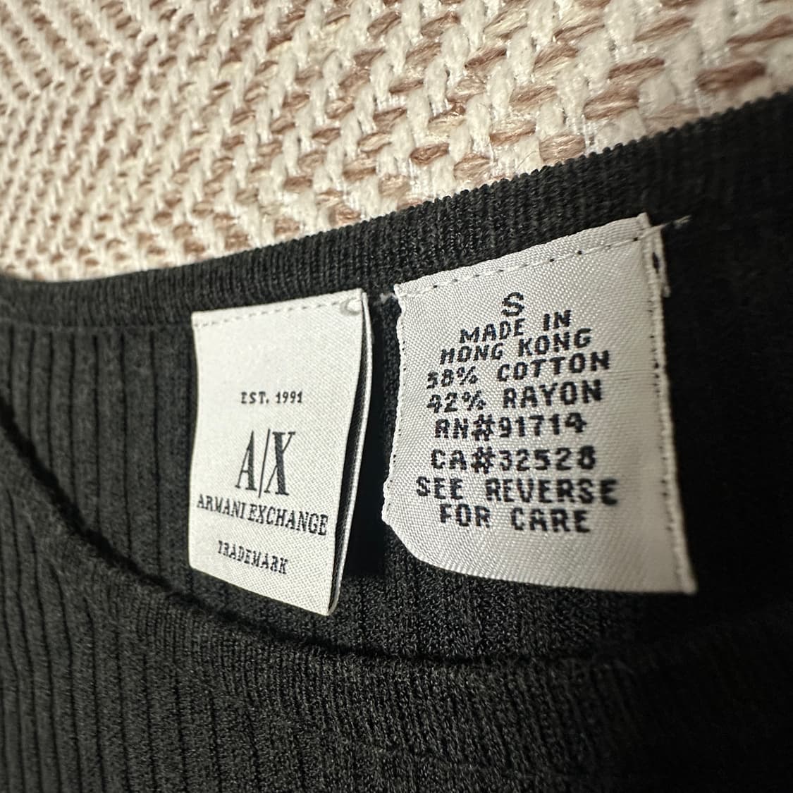 ARMANI EXCHANGE knit sleeve 상품이미지4