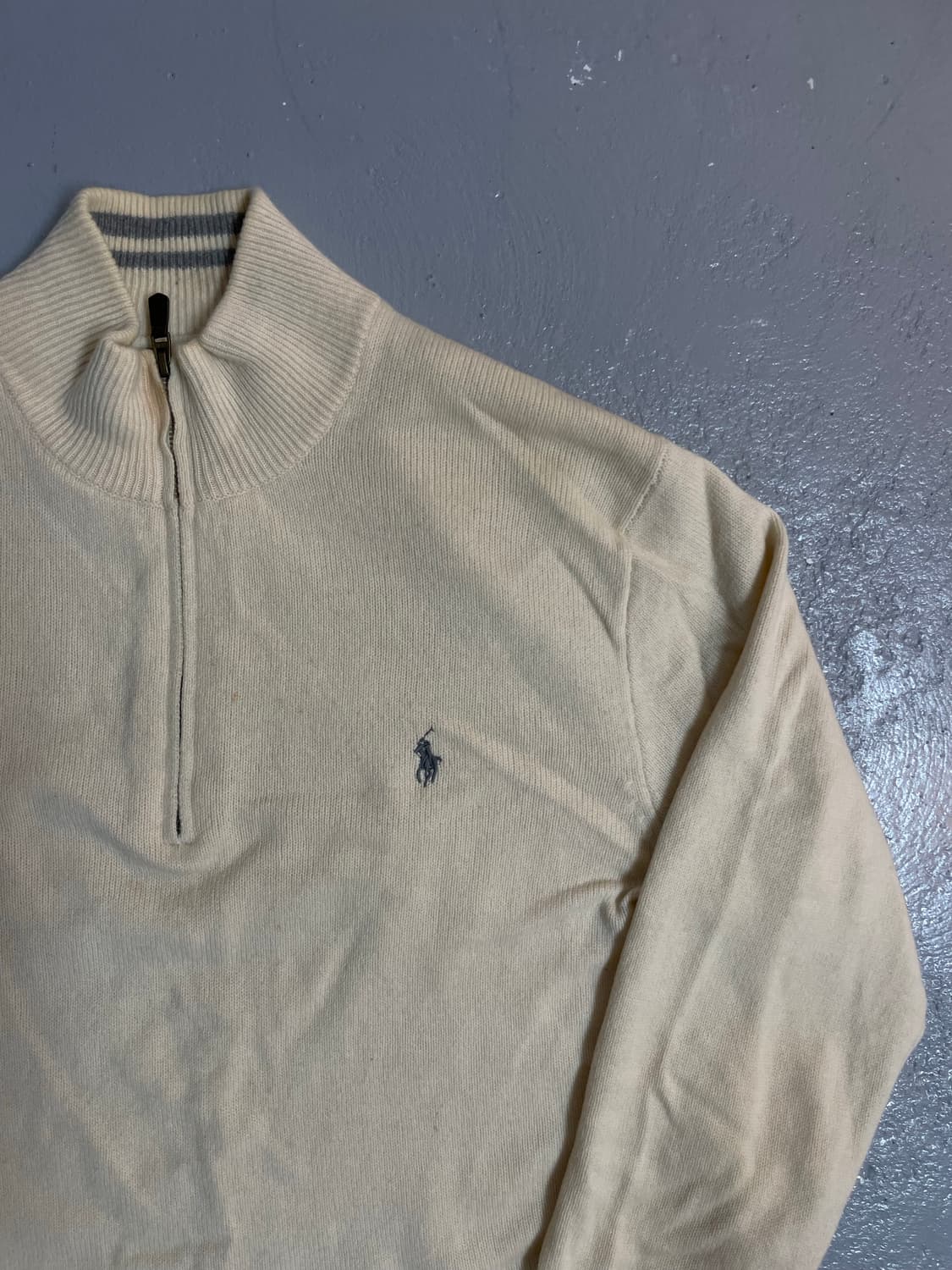 폴로 하프집업 니트  상품이미지2