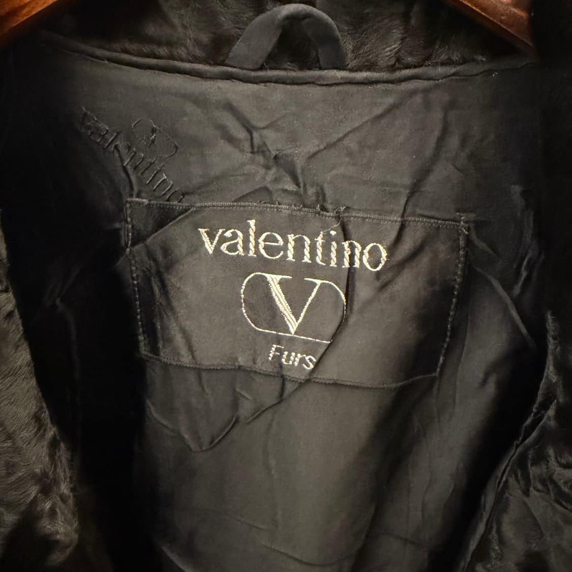 90s 발렌티노 페르시안 램 퍼 코트 상품이미지8