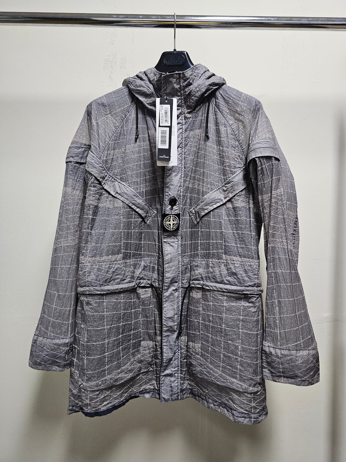 스톤아일랜드 REFLECTIVE GRID ON LAMY-TC 자켓 상품이미지1