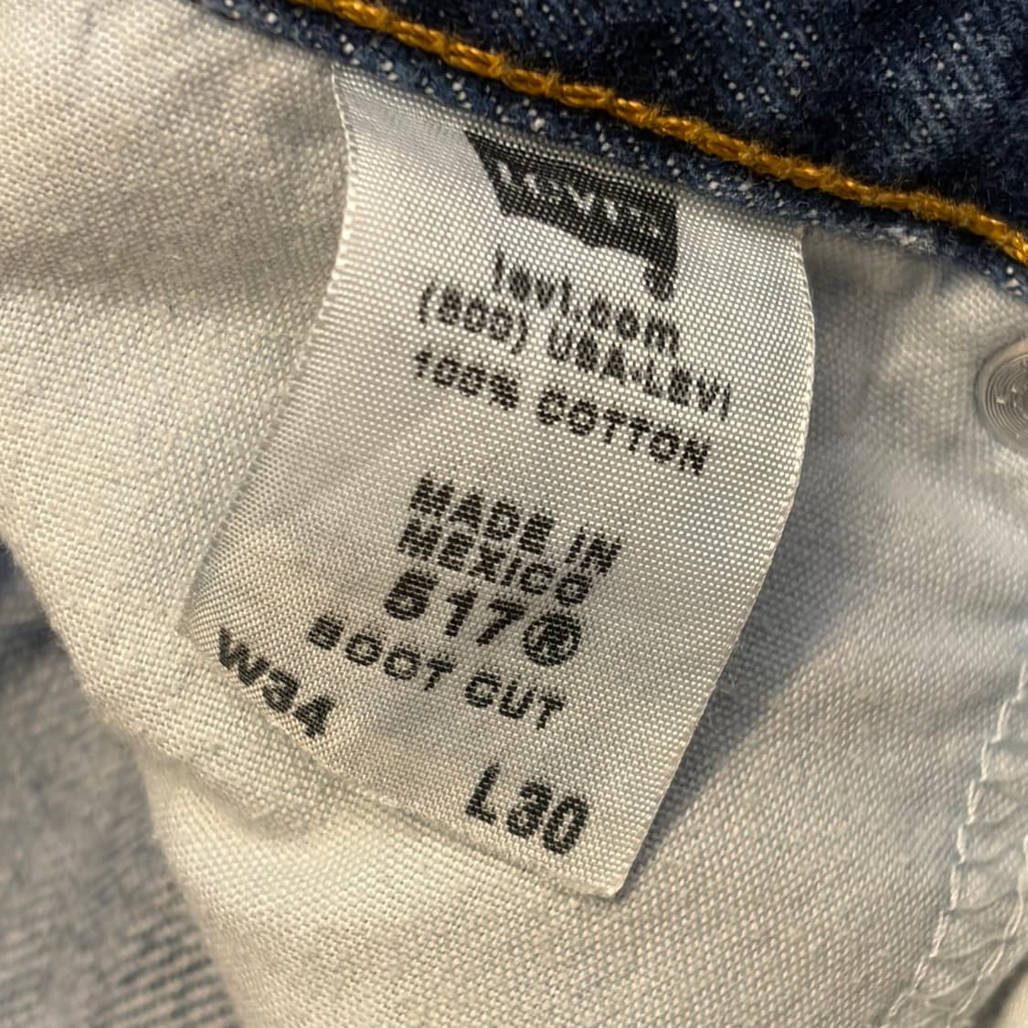 00s 미국 빈티지 리바이스 517 부츠컷 청바지 데님팬츠 상품이미지4