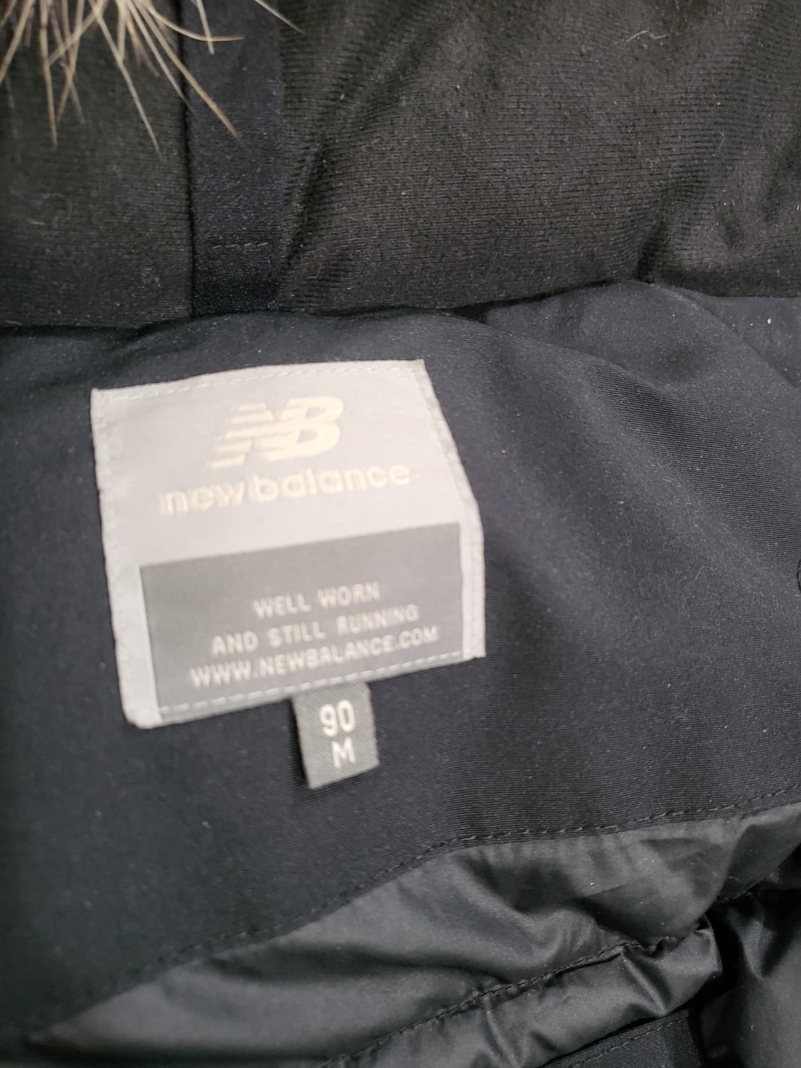 뉴발란스 거위털 패딩자켓90M 상품이미지4