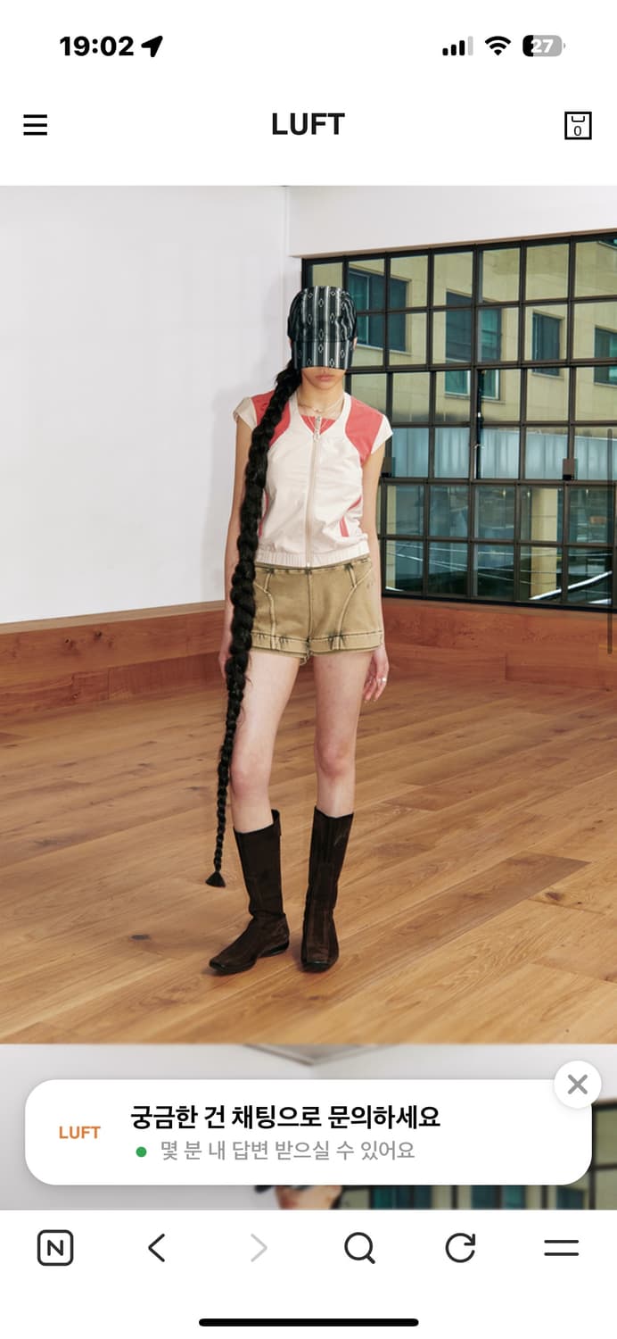 MSCHF JACQUARD CAMP CAP BLACK 상품이미지3