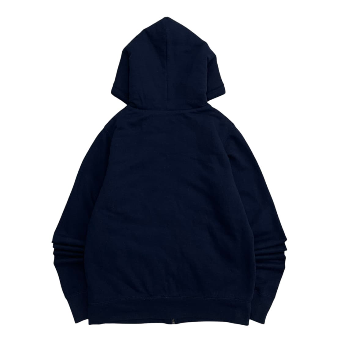 아베크롬비 센터로고 네이비 양털 후드집업 M 상품이미지3