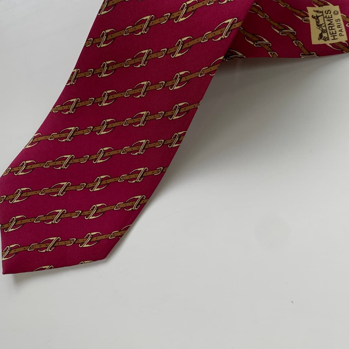 에르메스(HERMES) 명품 정품 넥타이 7.7cm 상품이미지6