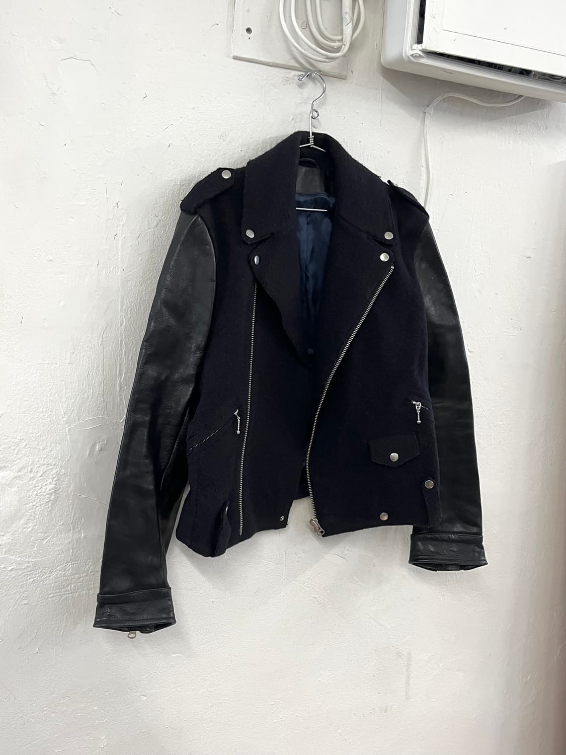 아크네 스튜디오 2013AW 암레더 울 라이더 자켓 상품이미지2