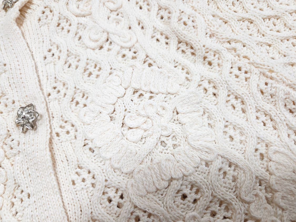 자라(ZARA) 주얼리 버튼 니트가디건 55-66 새상품 상품이미지7