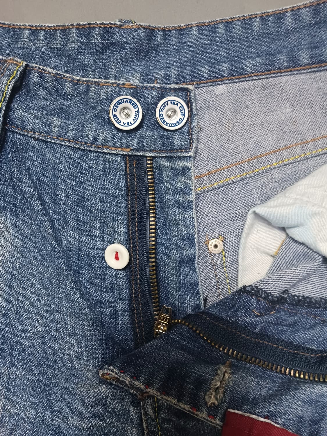 [34] 디스퀘어드2 손수건 크롭진 청바지 상품이미지6