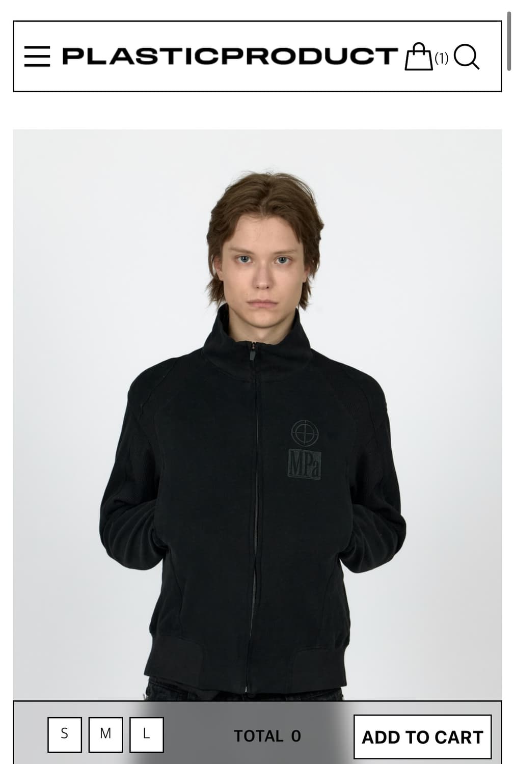 MPa CONTRAST ZIPPED JACKET (L) 상품이미지1