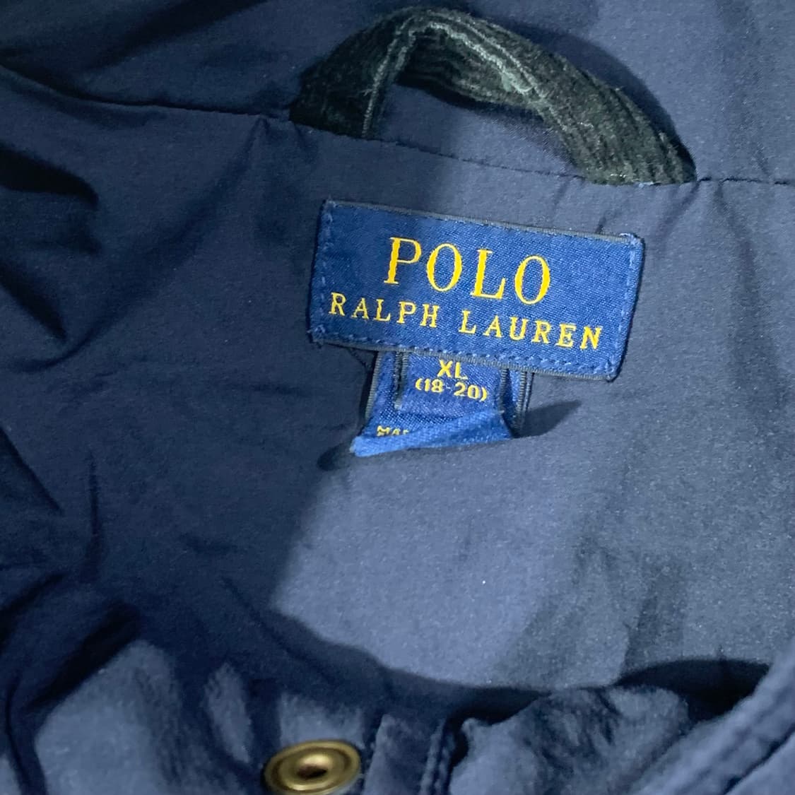 폴로 네이비 퀼팅 자켓 상품이미지5