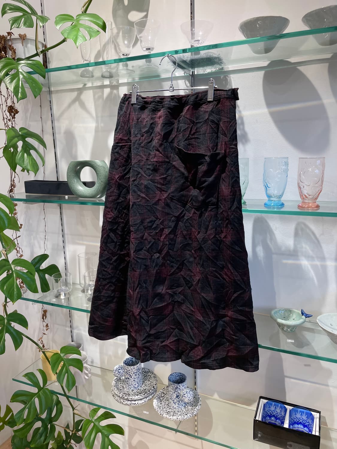 요지야마모토 Y’s wrinkled skirt 상품이미지5