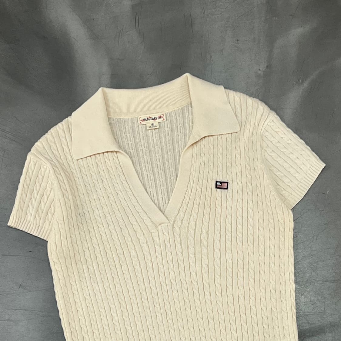  폴로진스 꽈배기 하프 카라티 y16386 상품이미지3