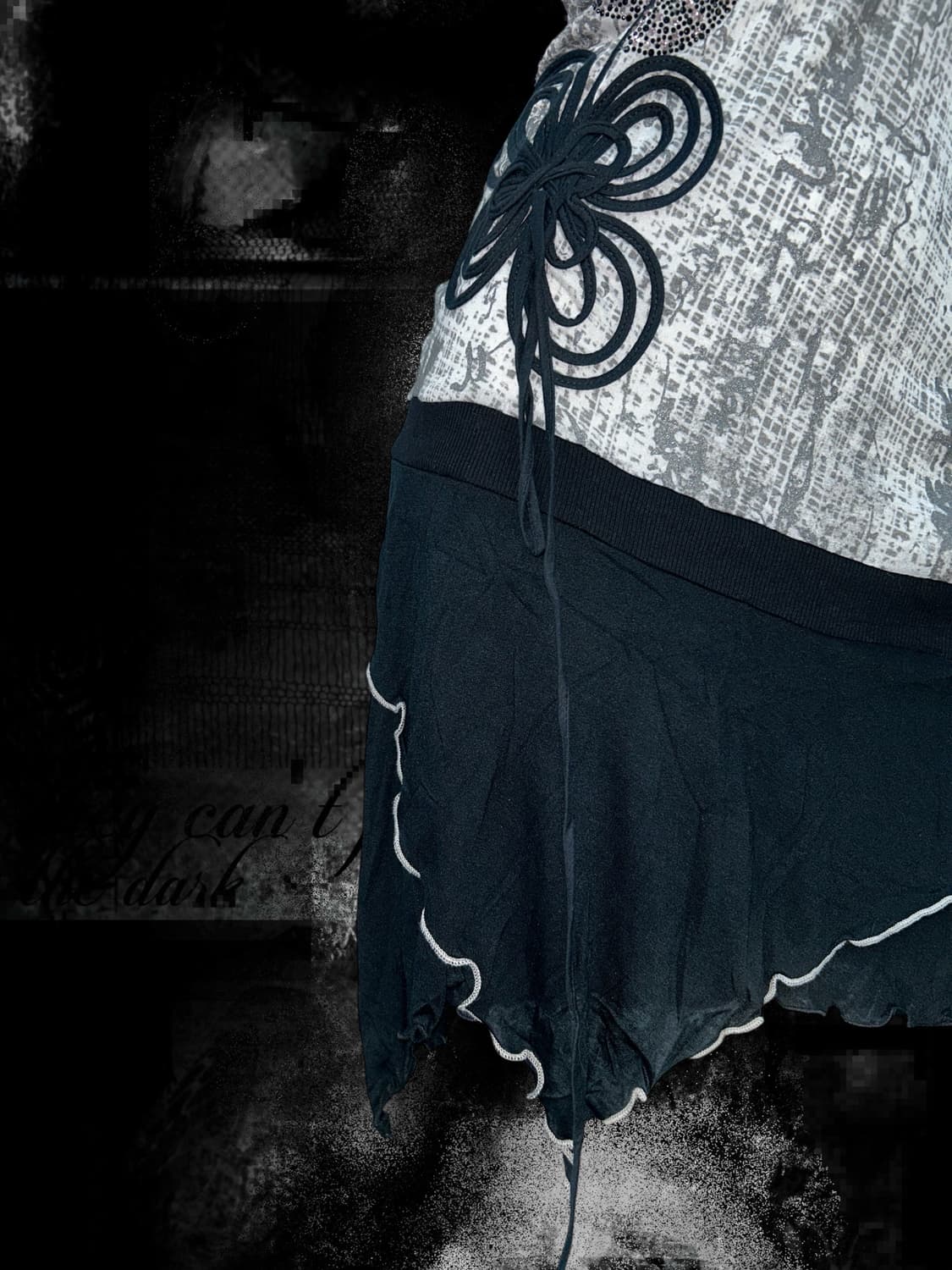 flower detail layered cutting one-piece 상품이미지6