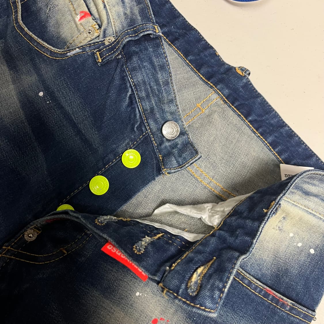 디스퀘어드2 데님 워싱진 46 상품이미지3