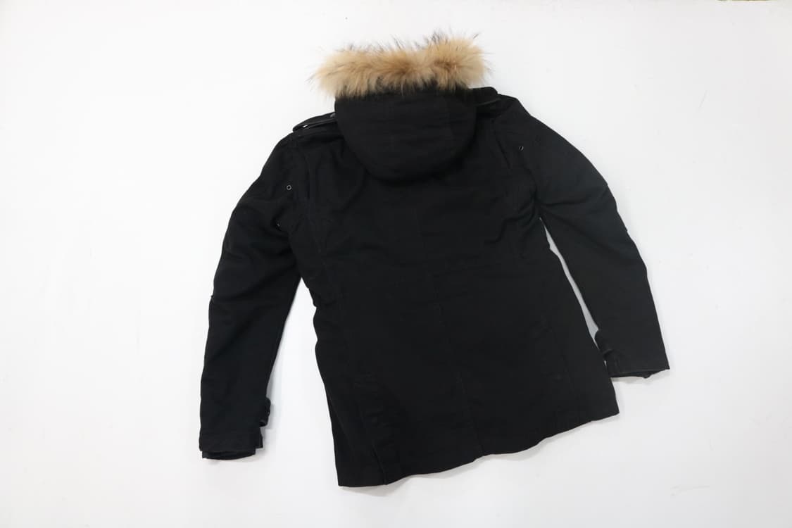 니콜 클럽 포 맨 빈티지 퍼 후드 보아 안감 밀리터리 자켓 46 상품이미지6