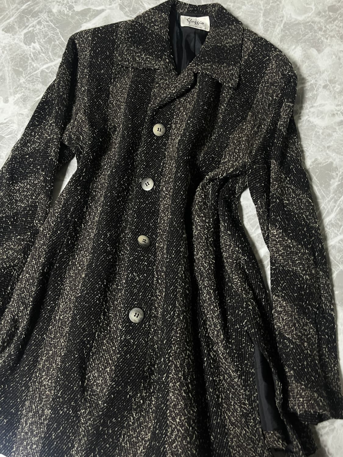 stripe long coat 상품이미지2