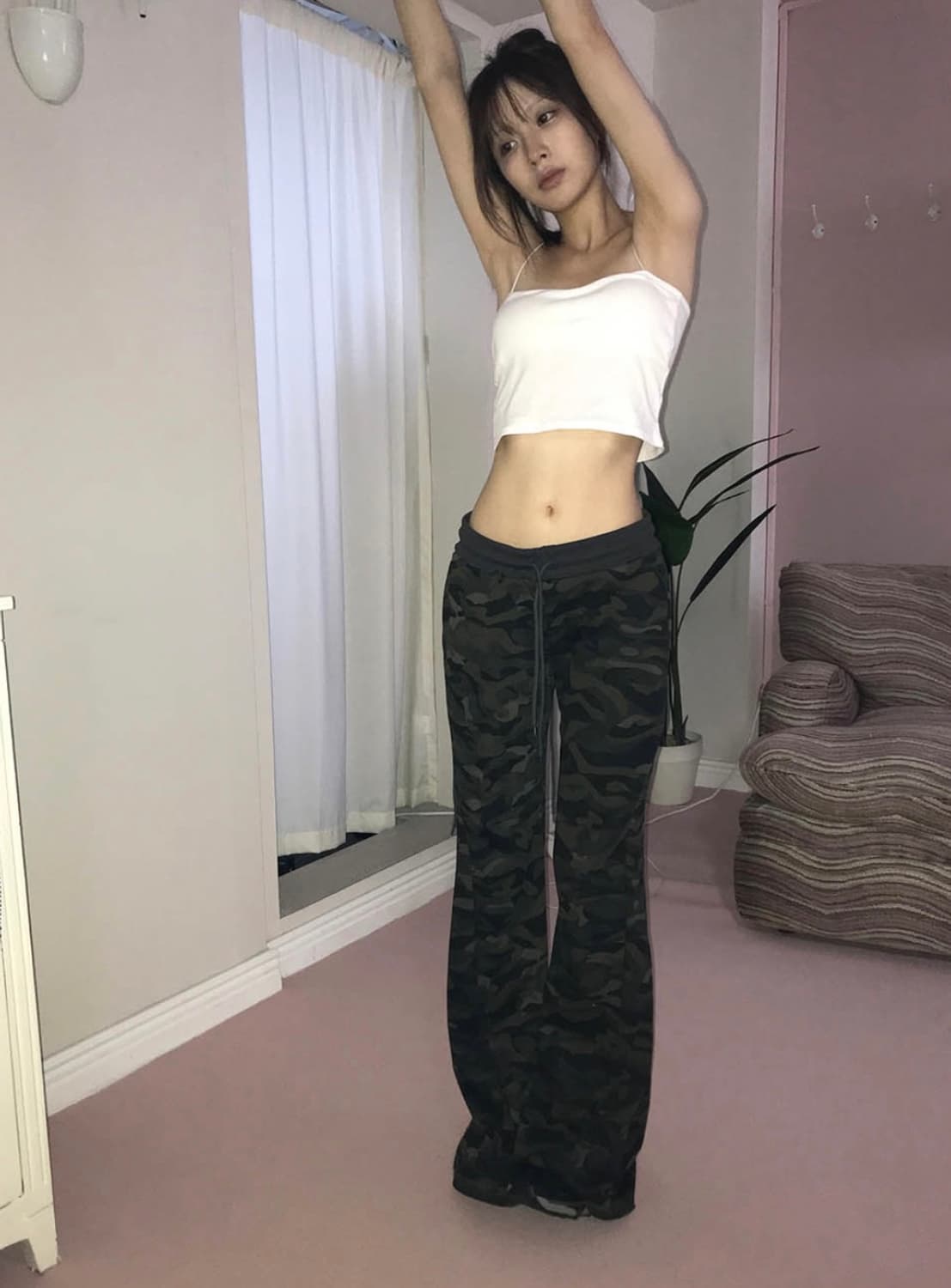 부츠컷카고팬츠 상품이미지1