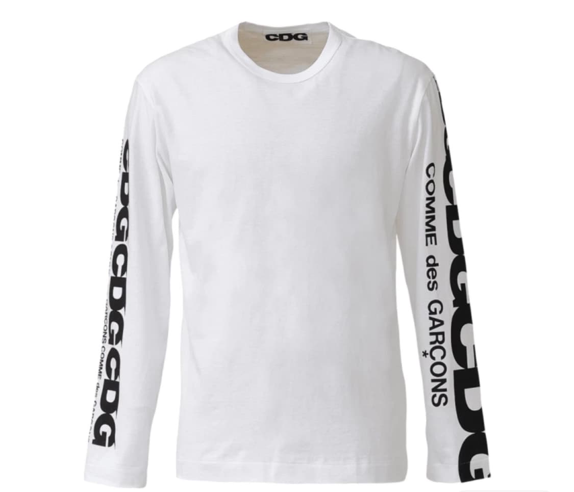 CDG Classic Long Sleeved T-Shirt 상품이미지1