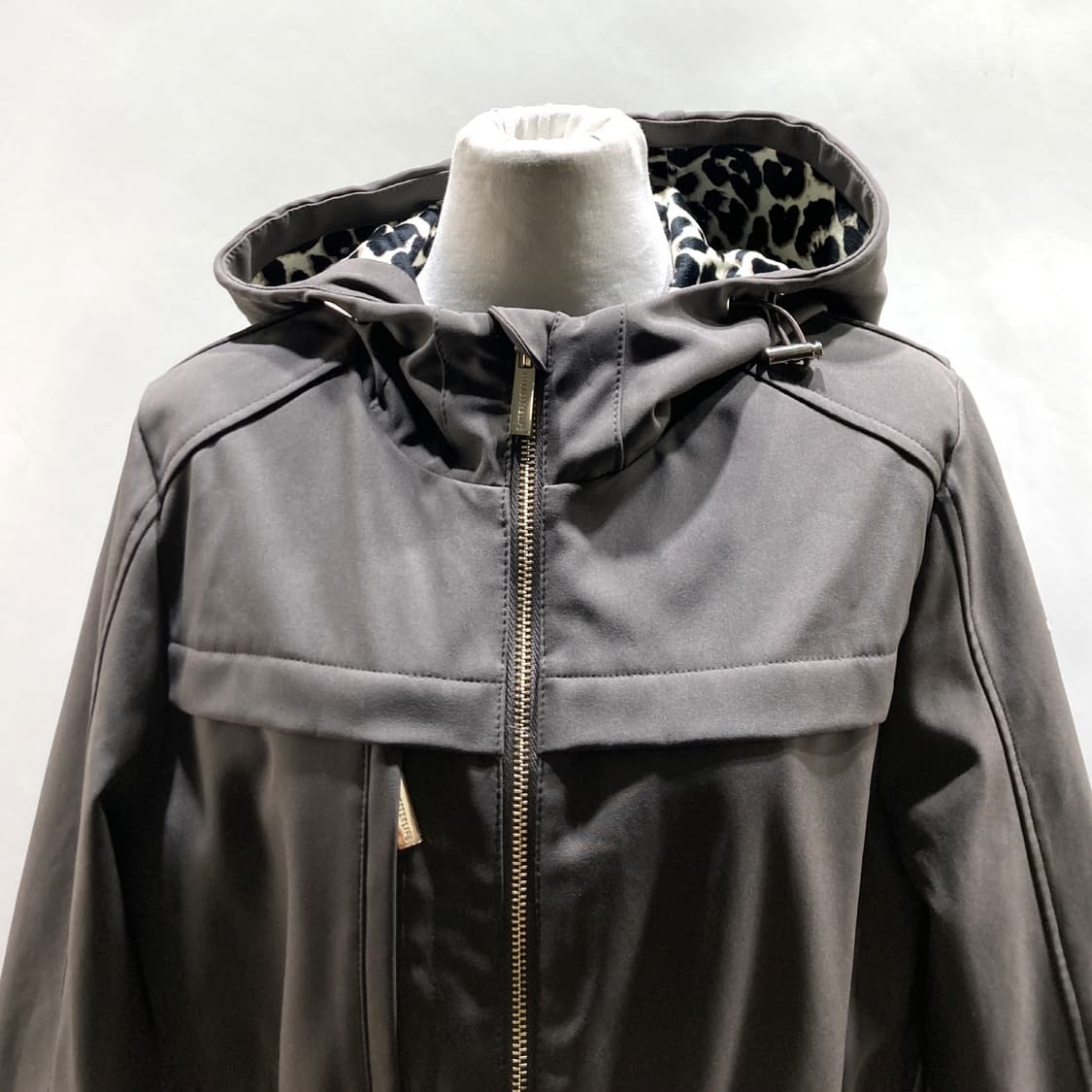 LBL 여성 후드 레오파드안감 야상점퍼 66  상품이미지2