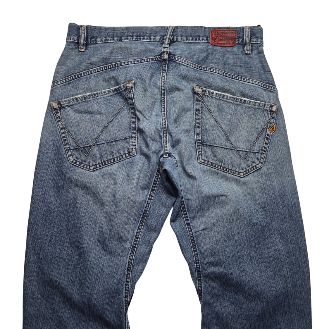 [34x30] 올드 볼텀 커브드 데님팬츠 USA 상품이미지6