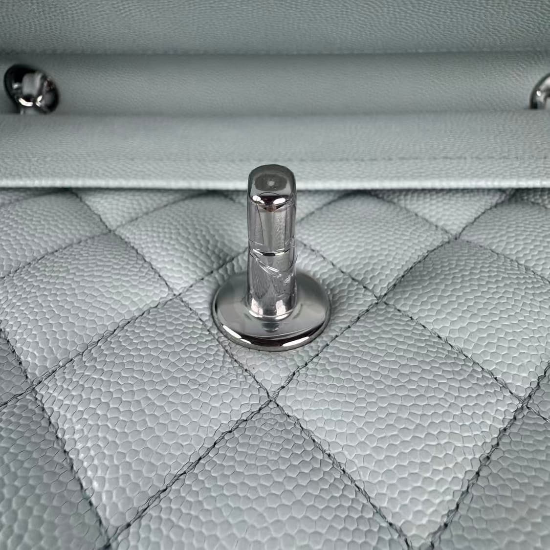 샤넬 클래식 미듐 스카이블루 지존샵 상품이미지7