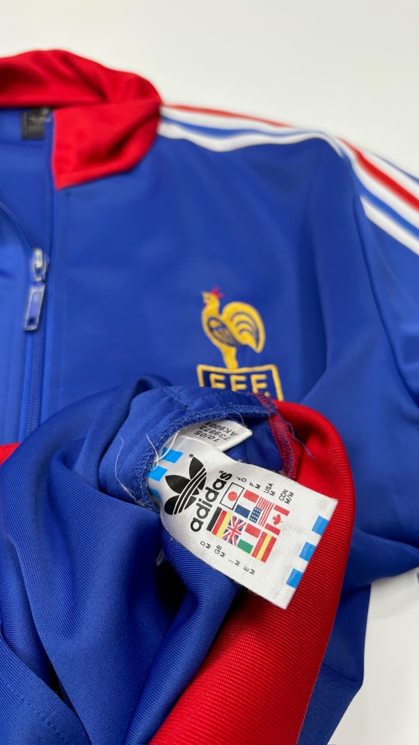 Adidas 아디다스 오리지널스 빈티지 프랑스 축구국가대표팀 트랙탑 져지 상품이미지6