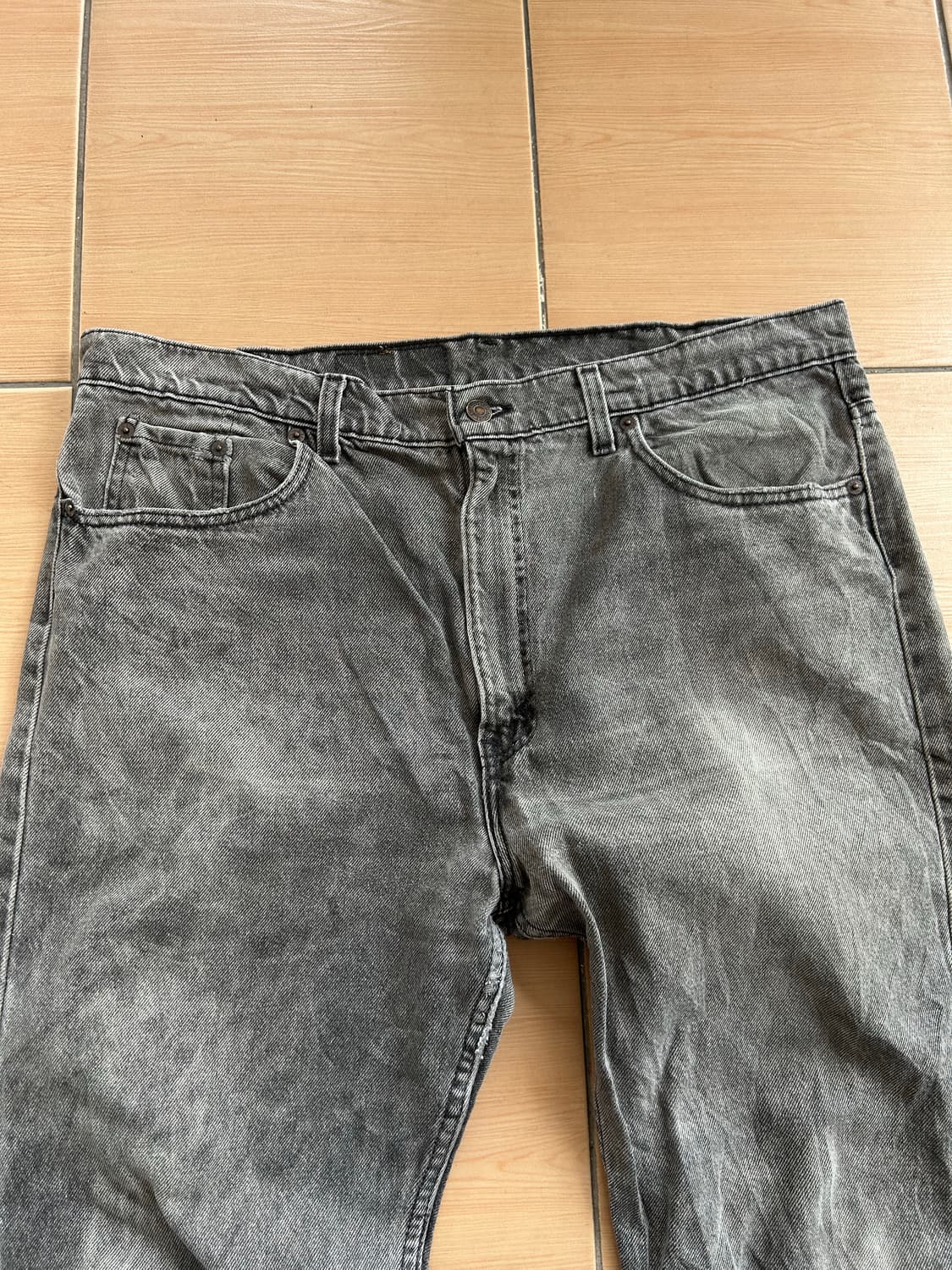 90‘s USA 리바이스505 블랙진 40(39) 상품이미지2