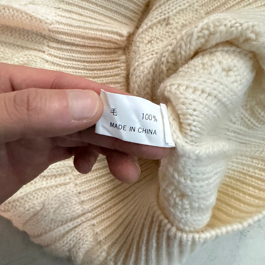 Main Street 빈티지 울 스웨터 니트 L 상품이미지6