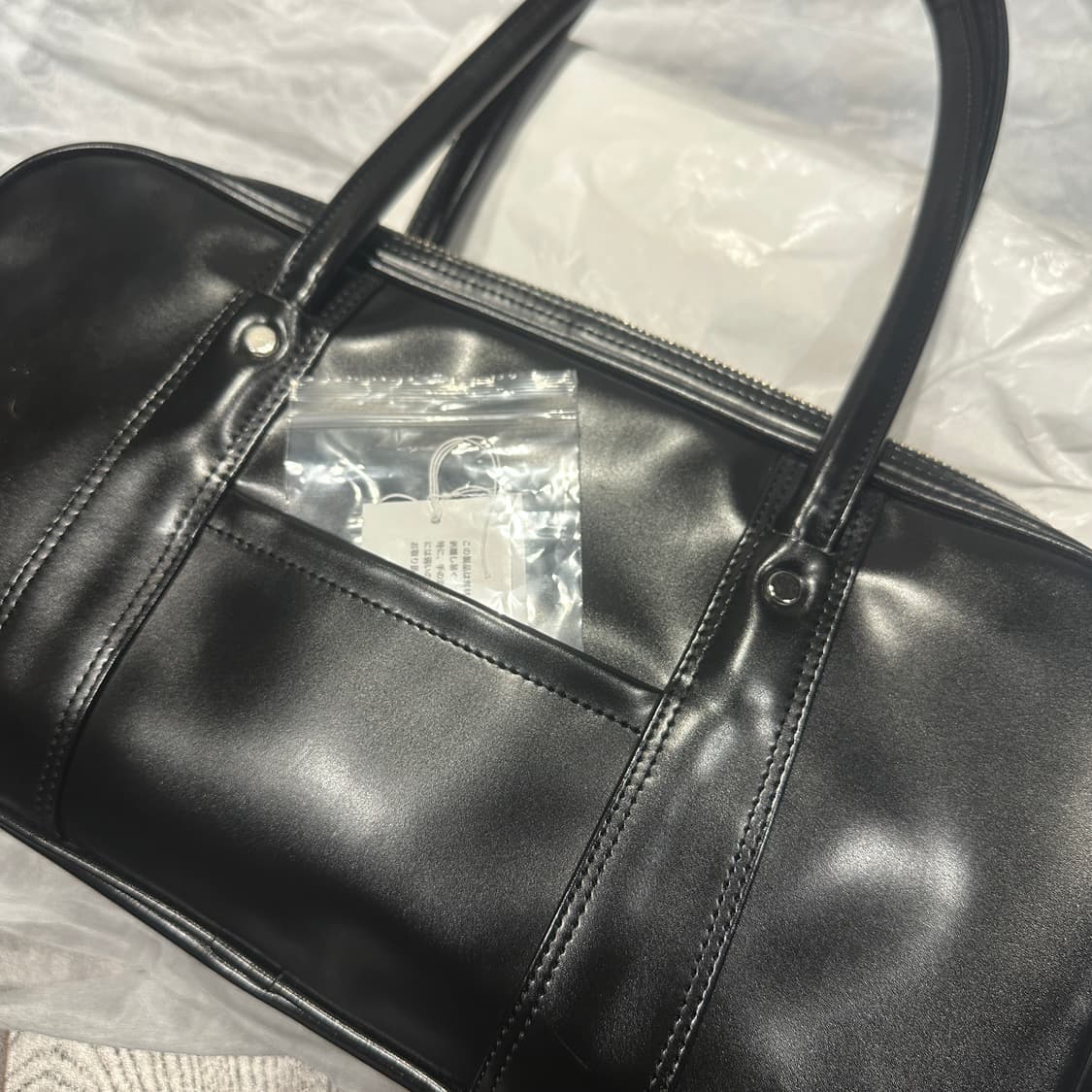 꼼데가르송가방 아오야마 가방 더블 지퍼 숄더백 상품이미지5