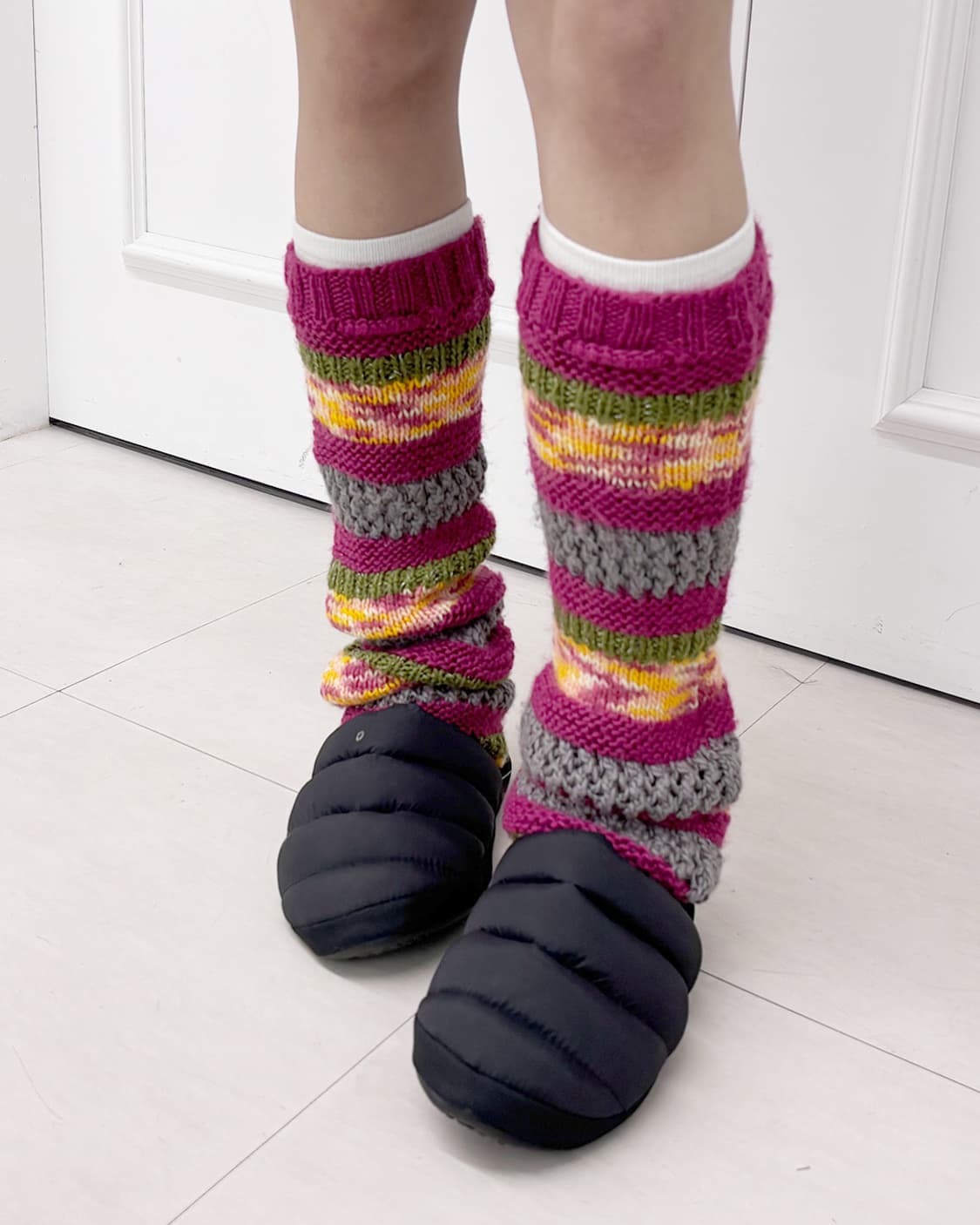 kodada mix match vintage leg warmer 상품이미지1