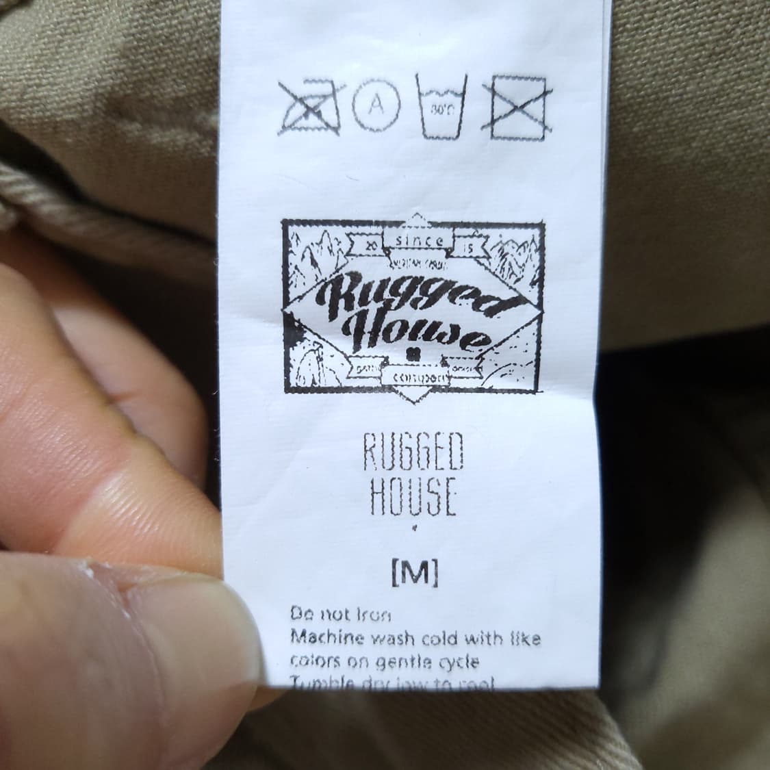 러기드하우스 퍼티그 치노팬츠 M 0313 뽀샤샤 상품이미지8