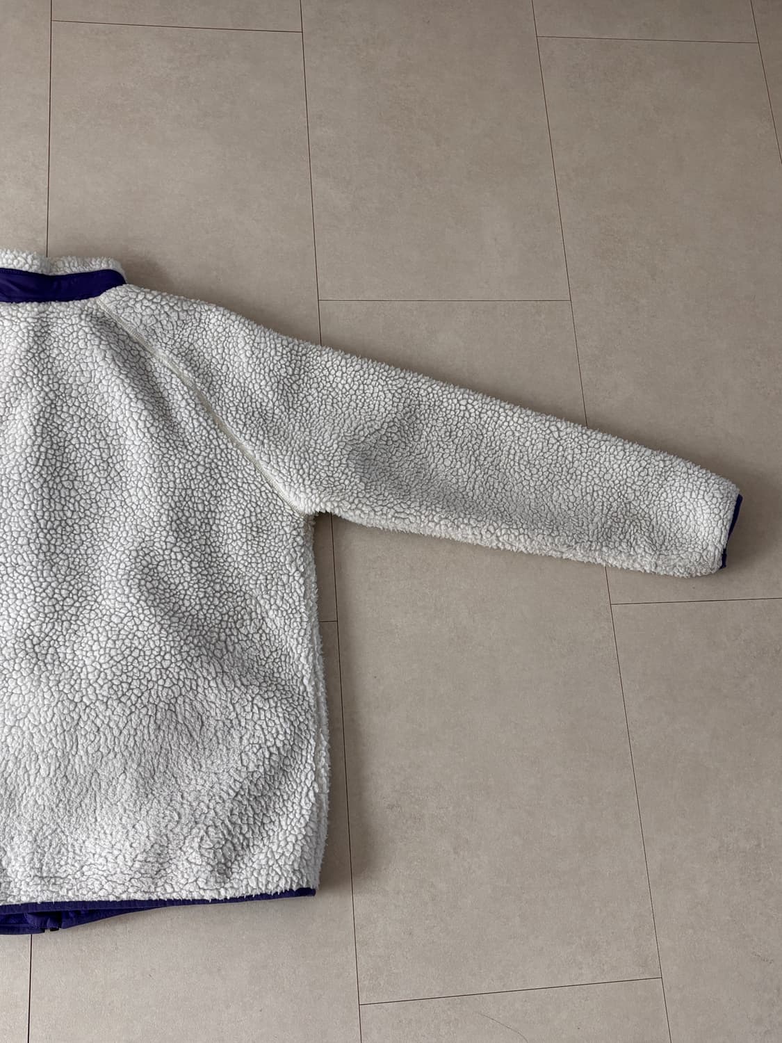 CarharttWip 플리스 후리스 자켓/Offwhite & Purple 상품이미지8