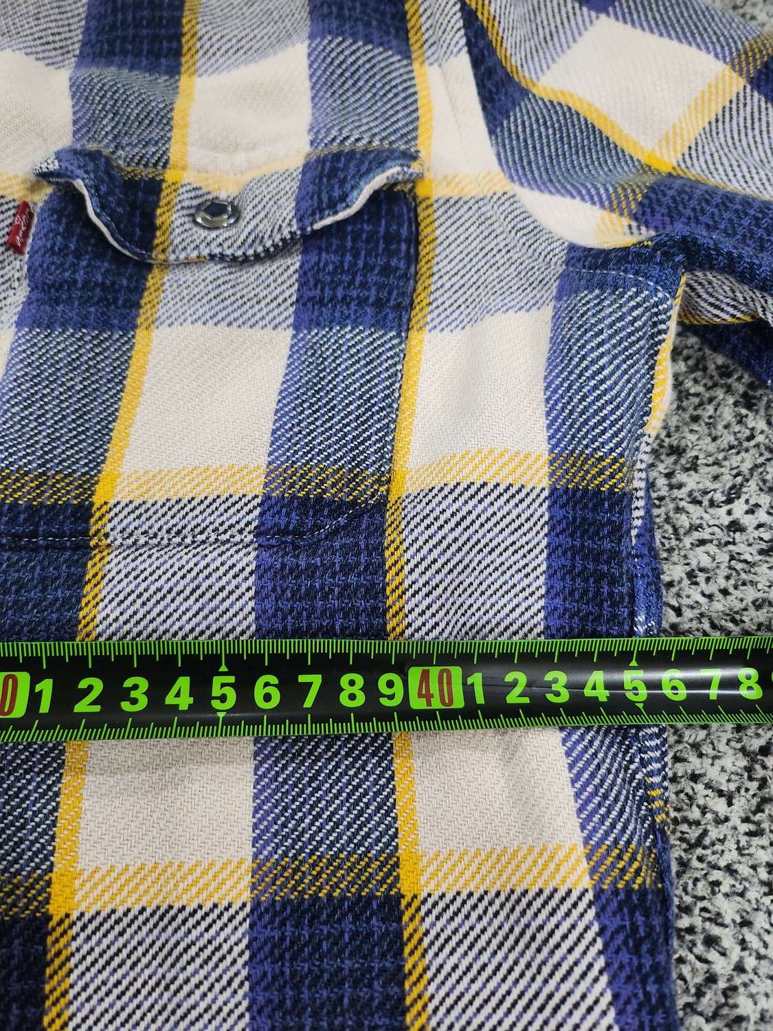 //리바이스 체크 웨스턴 셔츠 S 상품이미지8