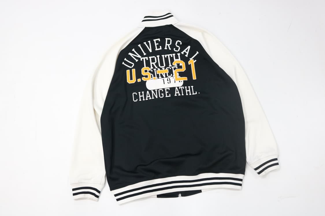 ALASKO 알라스코 빈티지 US-21 블랙 & 화이트 트랙 자켓 상품이미지2