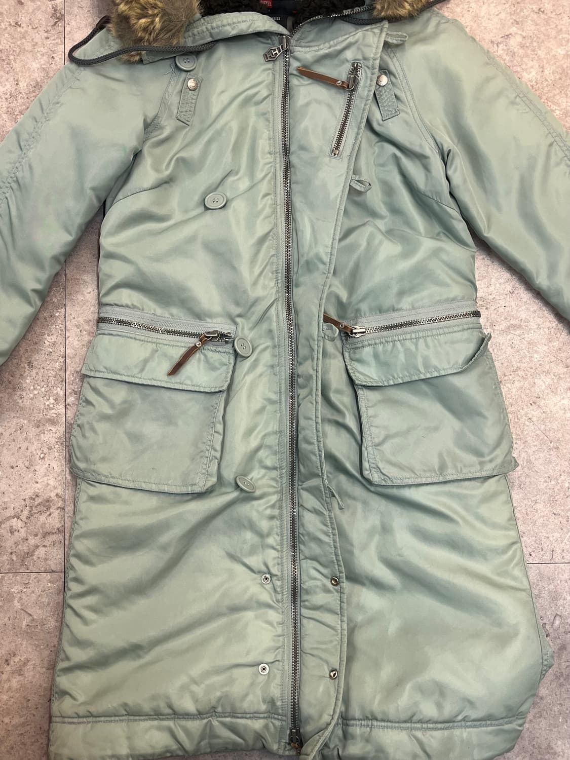 디젤 퍼 후드 자켓 S #csz2898 상품이미지6