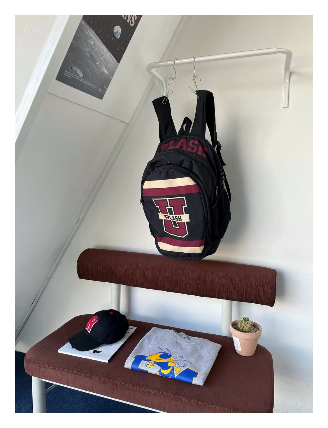 College logo BIG backpack 상품이미지1