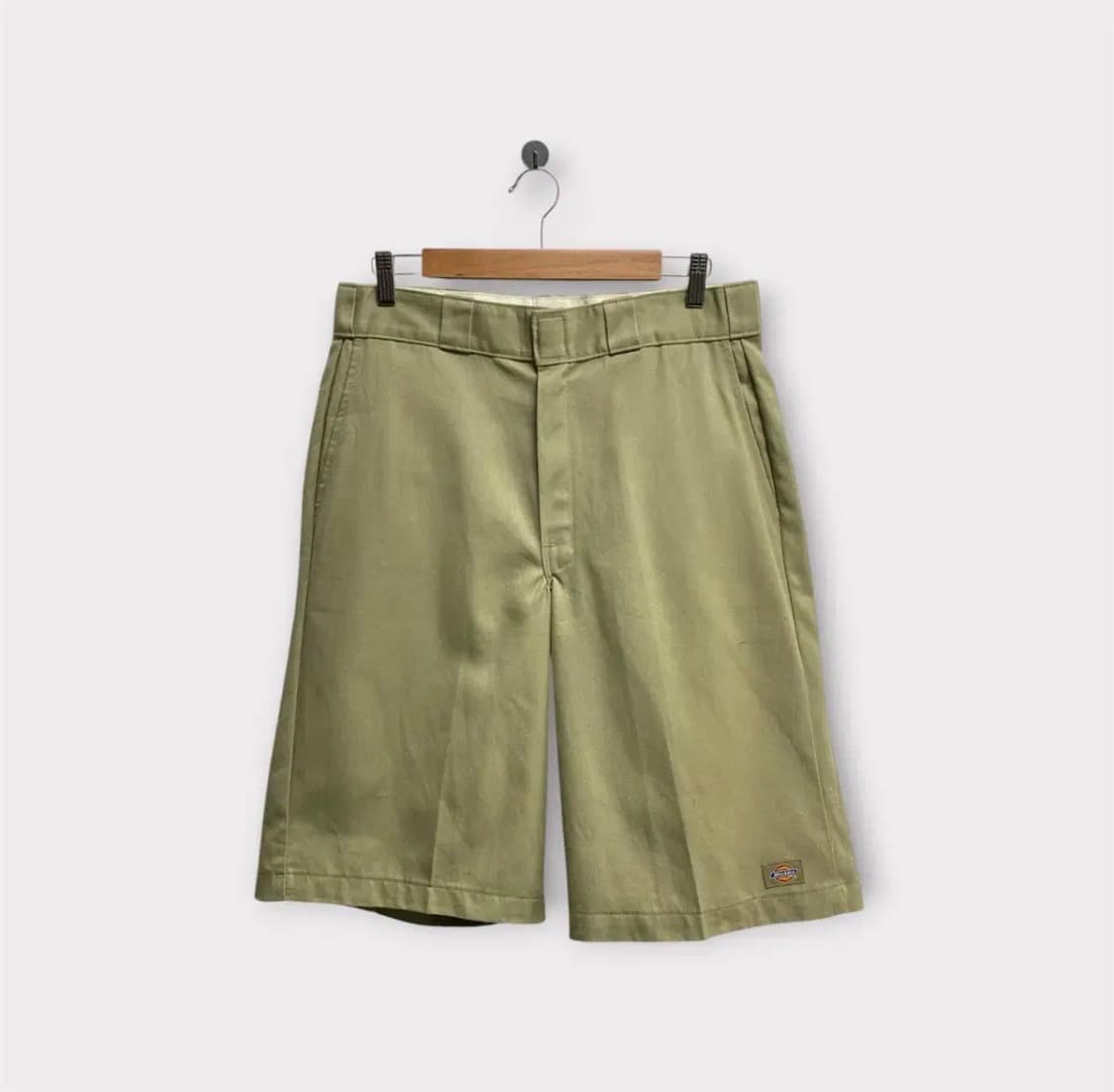 디키즈 DICKIES 루즈핏 베이지 워크 반바지 -32인치 상품이미지1