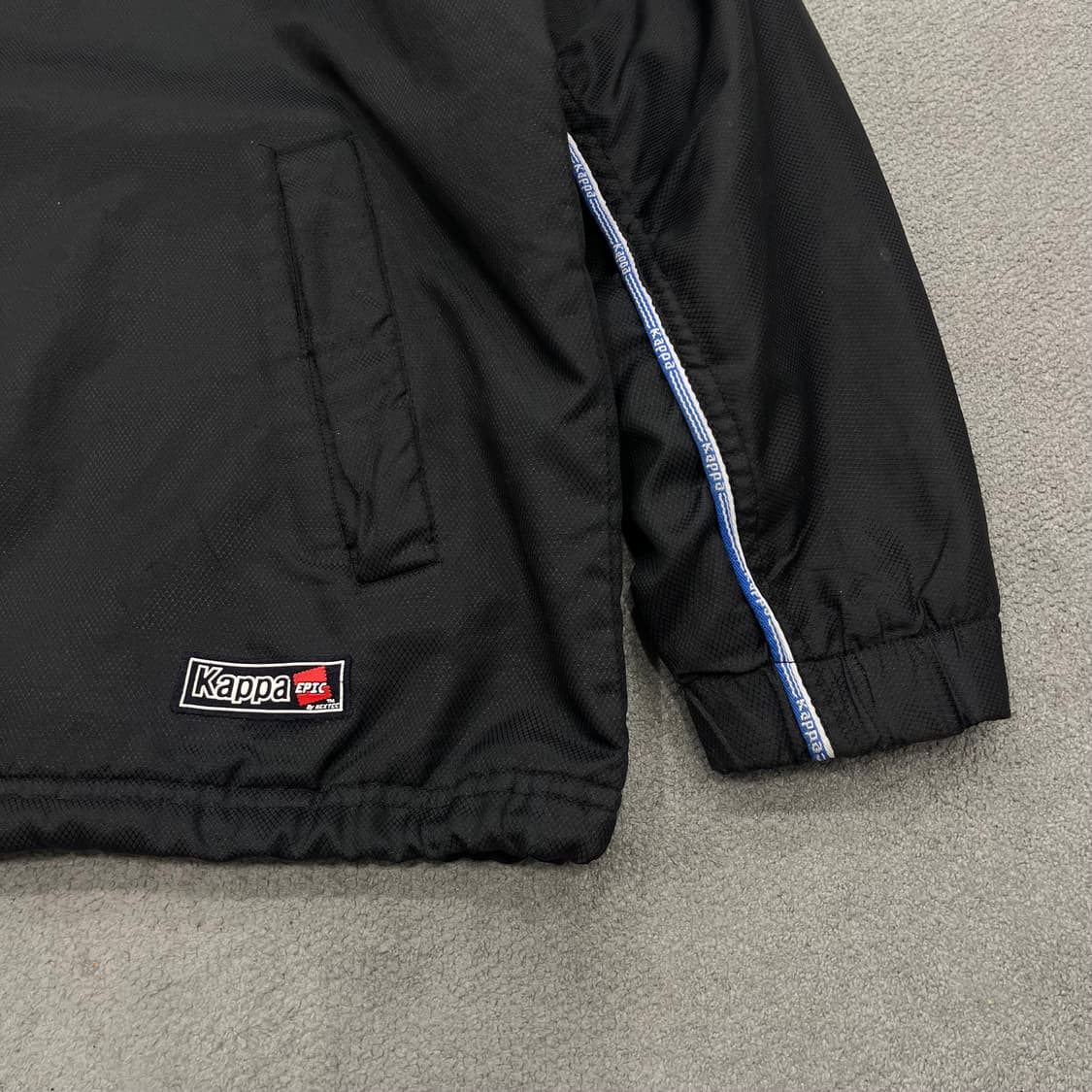 XL 카파 올드스쿨 블랙 바람막이 자켓 상품이미지3