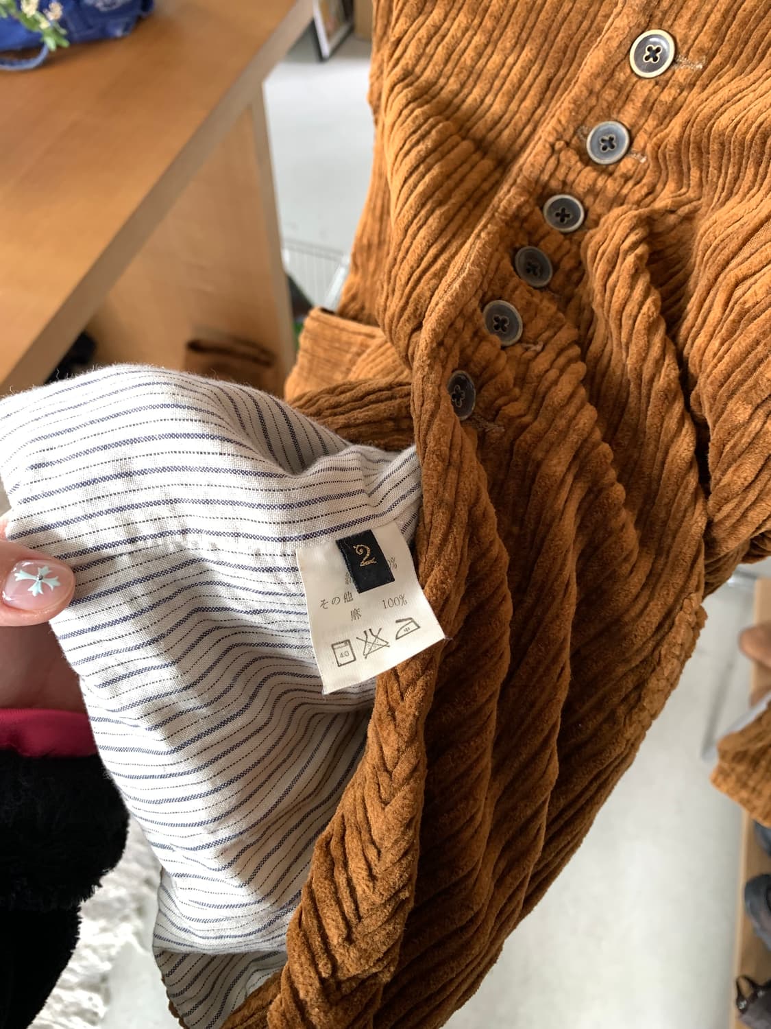 Kapital 캐피탈 코듀로이 블레이저 자켓 상품이미지5