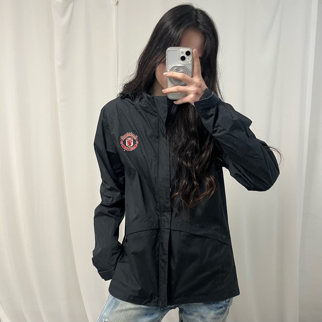 Nike Black Manchester United Windbreaker 상품이미지1
