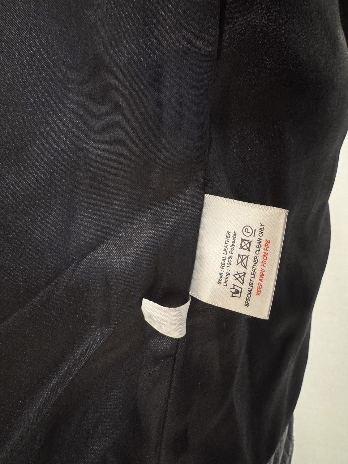 ALL0POP 양가죽 M-65 타입 레더 자켓 상품이미지10