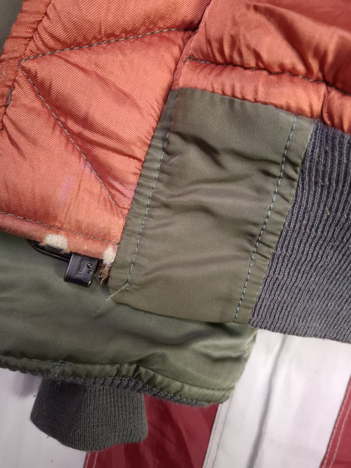 오리지날 90's 미국제조 호프사 미공군 MA-1항공점퍼 상품이미지9