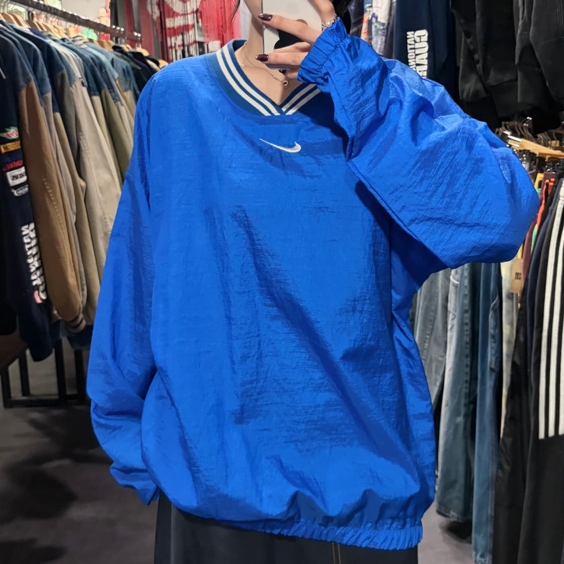 [IM] Nike 나이키 스우시 웜업 블루 상품이미지2