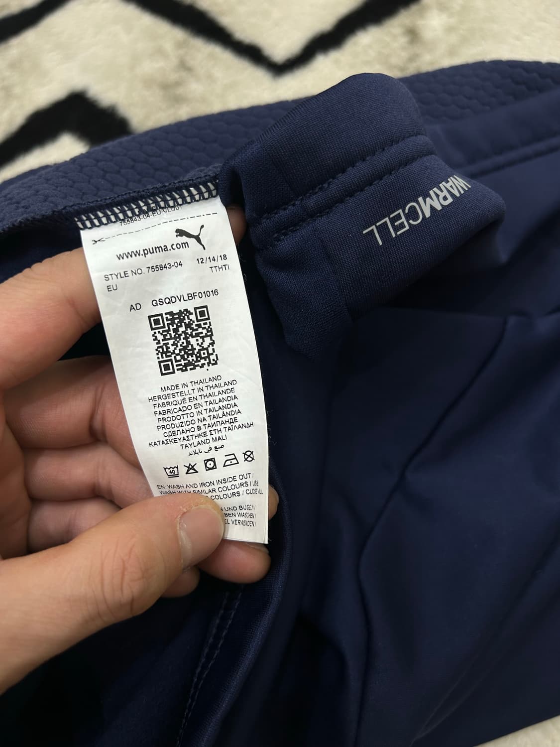 [한국3XL]푸마 19-20 올림피크 마르세유 트레이닝 탑/기모 상품이미지7