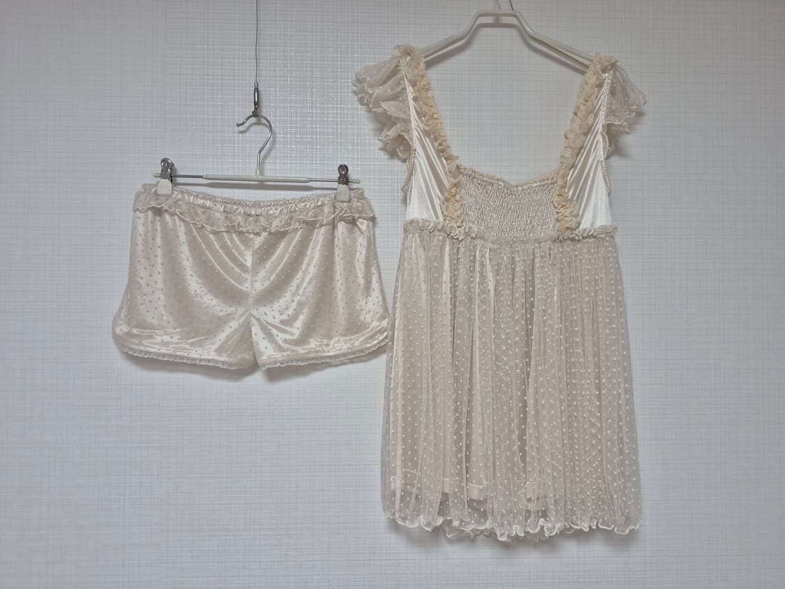 리즈리사 샴브레 아 쿠쉐 샘플 연베이지 셋업 상품이미지4